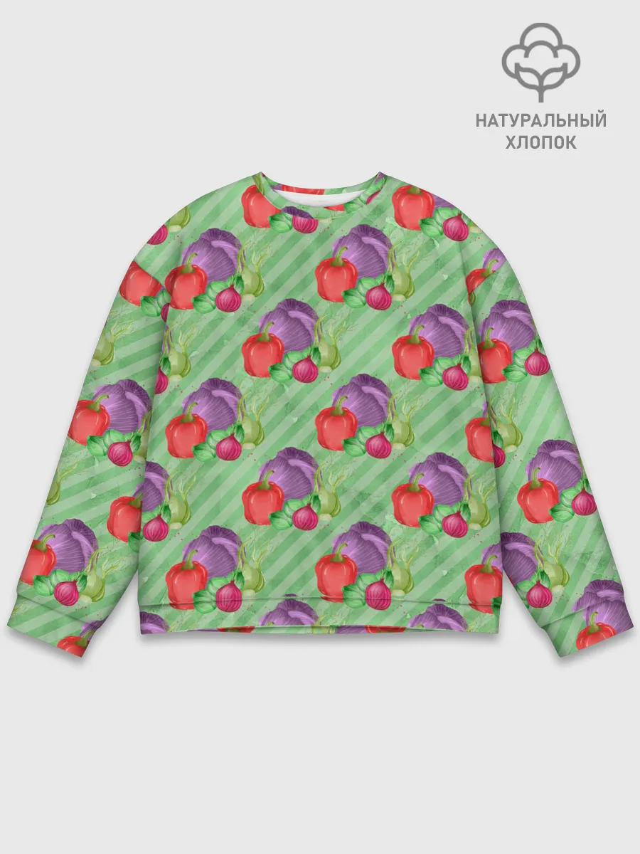 Мужской свитшот базовый / Vegan | Огород