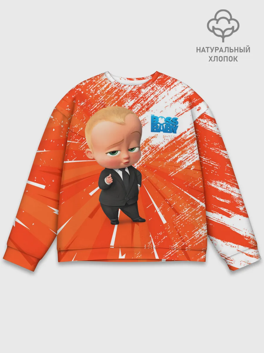 Мужской свитшот базовый / Босс-Молокосос / Boss Baby