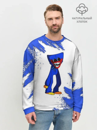 Мужской свитшот базовый / Poppy Playtime