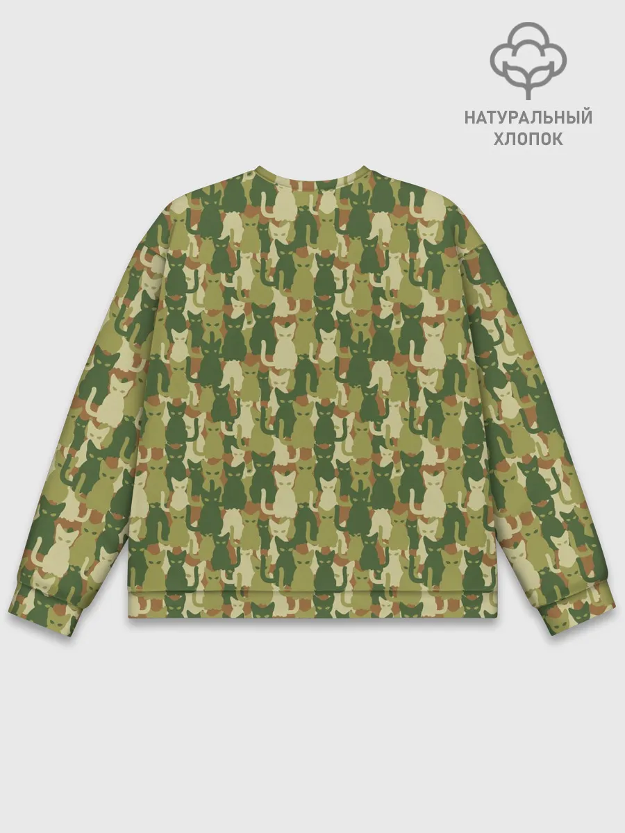 Мужской свитшот базовый / Кошки