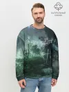 Мужской свитшот базовый / Chernobylite игровой арт