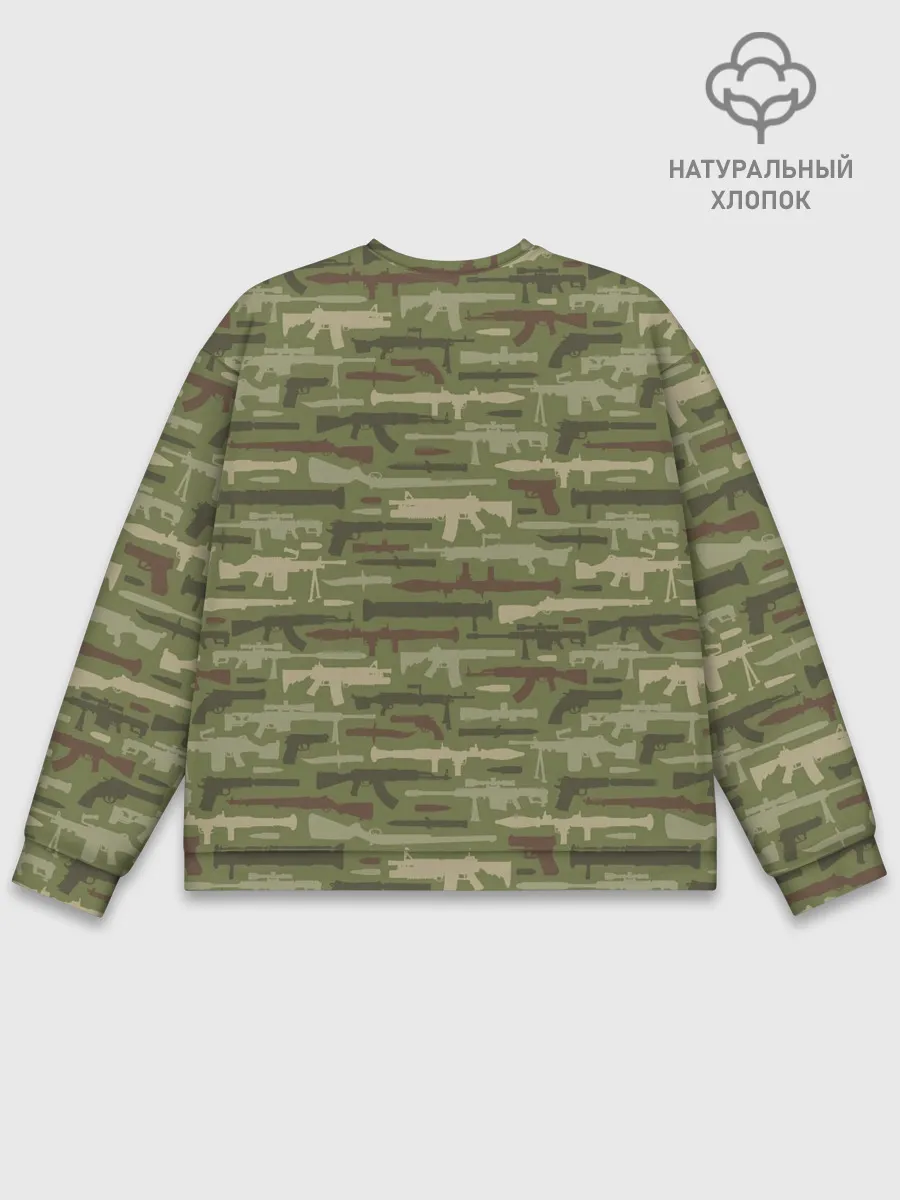 Мужской свитшот базовый / Оружие