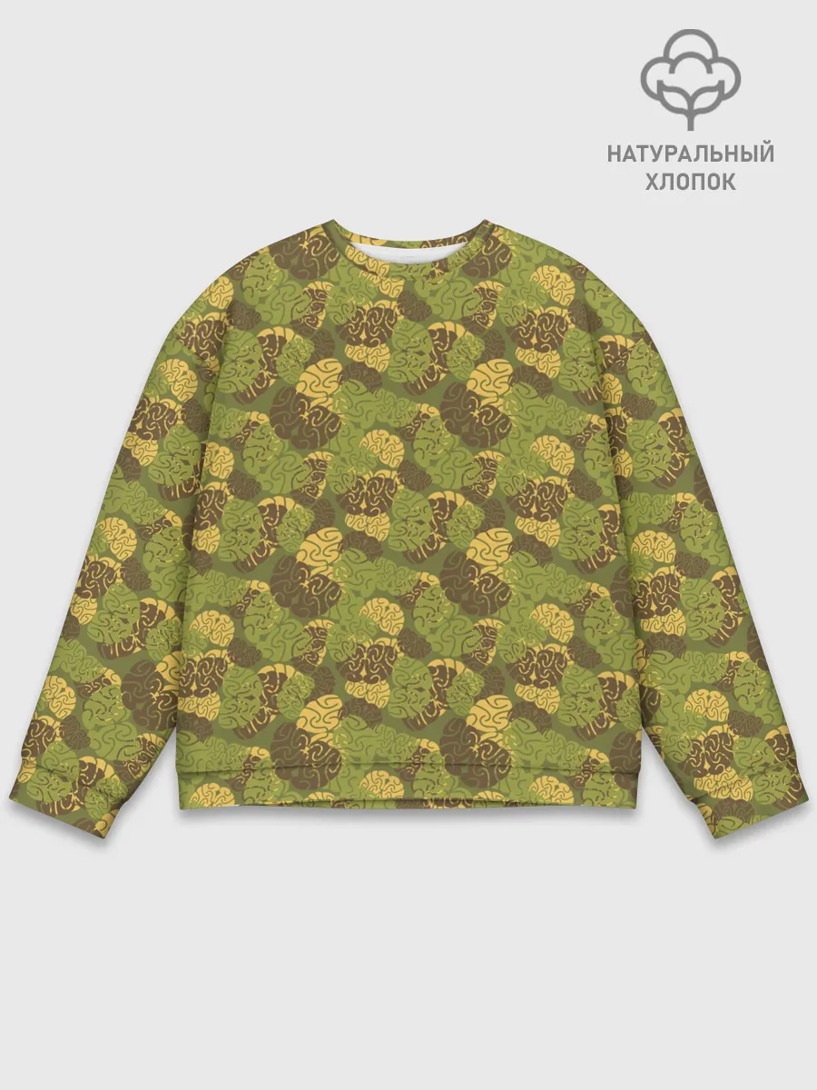 Мужской свитшот базовый / Мозги