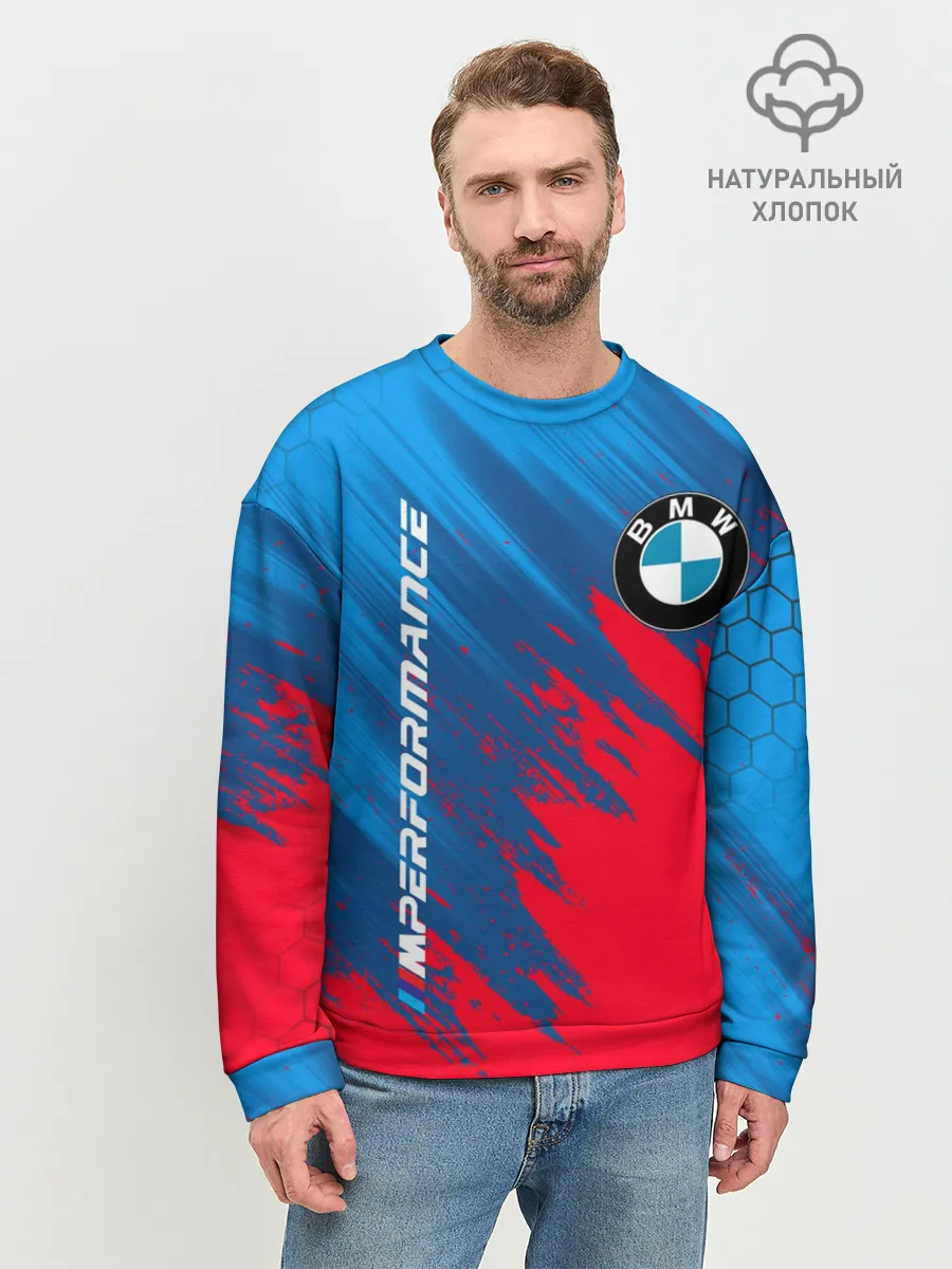 Мужской свитшот базовый / BMW M PERFORMANCE / БМВ
