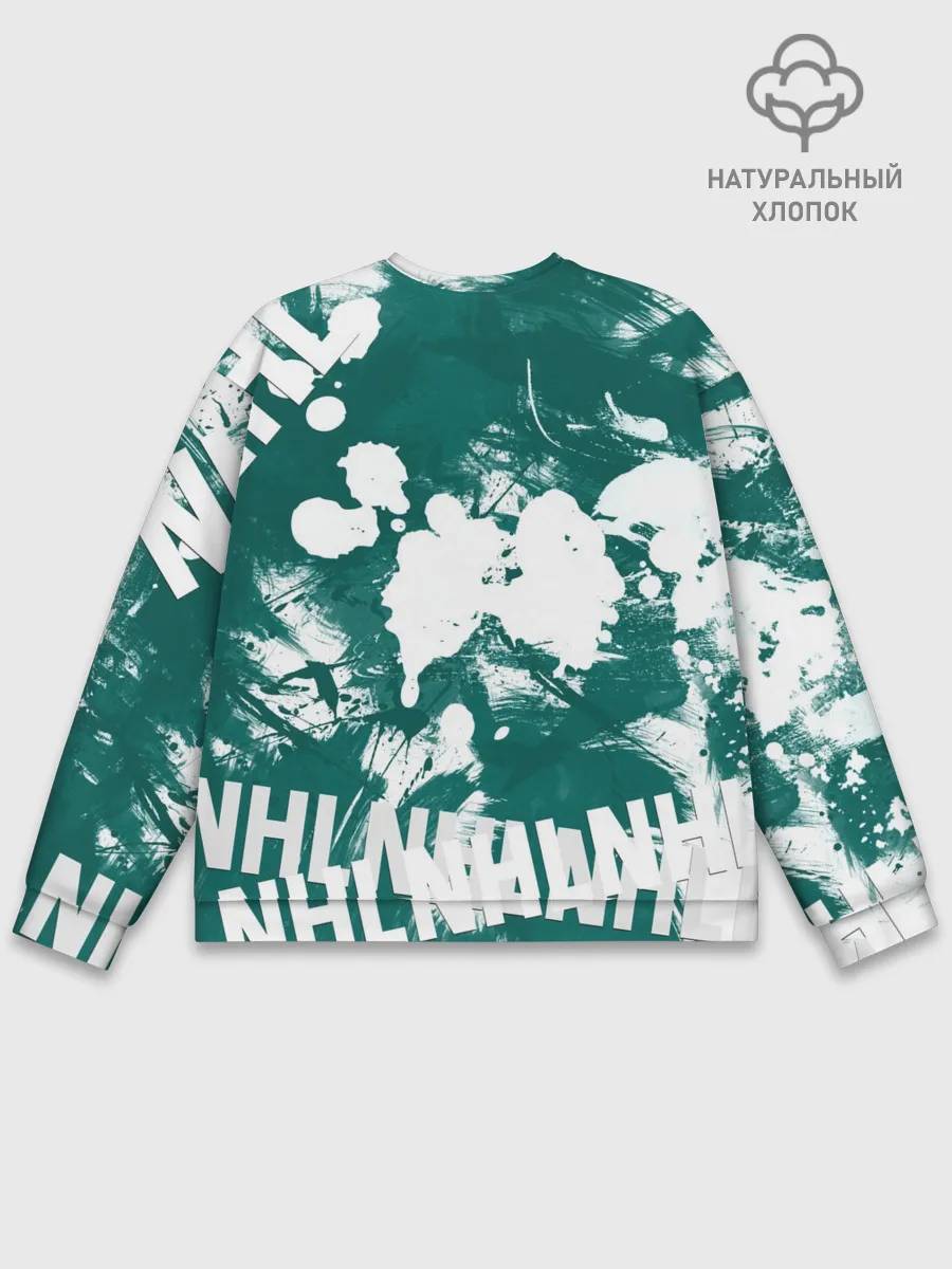 Мужской свитшот базовый / Анахайм Дакс | Anaheim Ducks