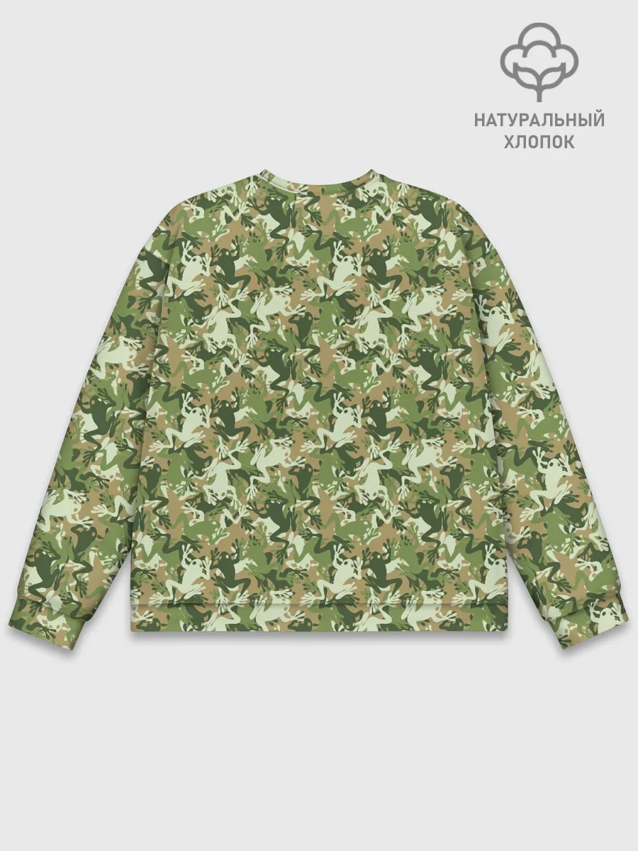 Мужской свитшот базовый / Лягушки