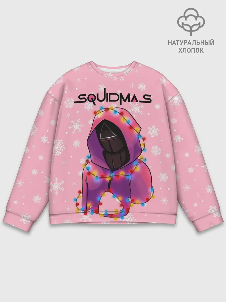 Мужской свитшот базовый / Страж в гирлянде