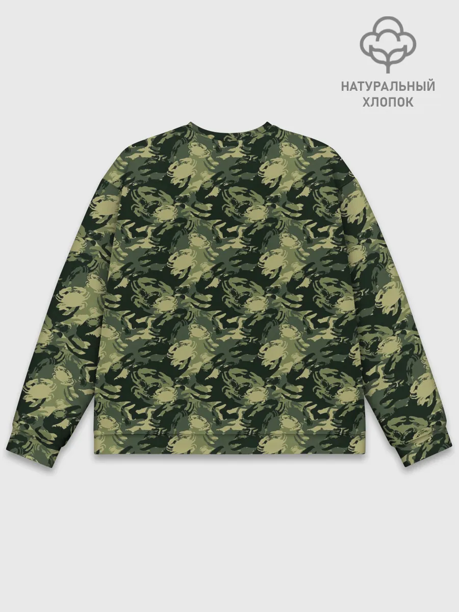 Мужской свитшот базовый / Крабы