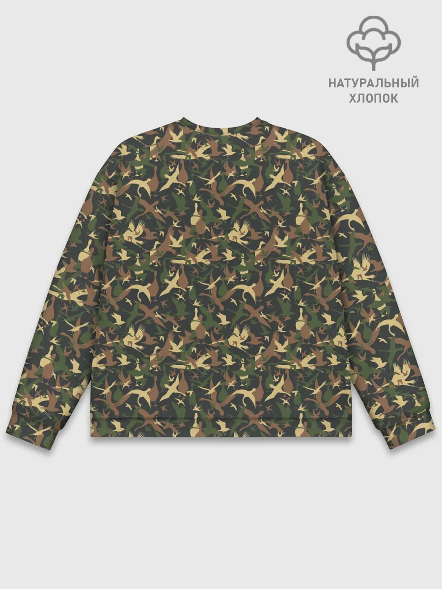 Мужской свитшот базовый / Птицы