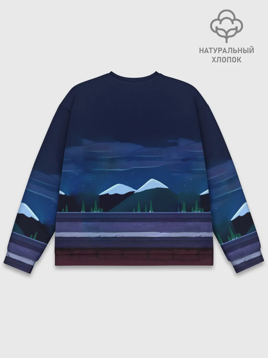 Мужской свитшот базовый / The Coon - Енот | Южный Парк