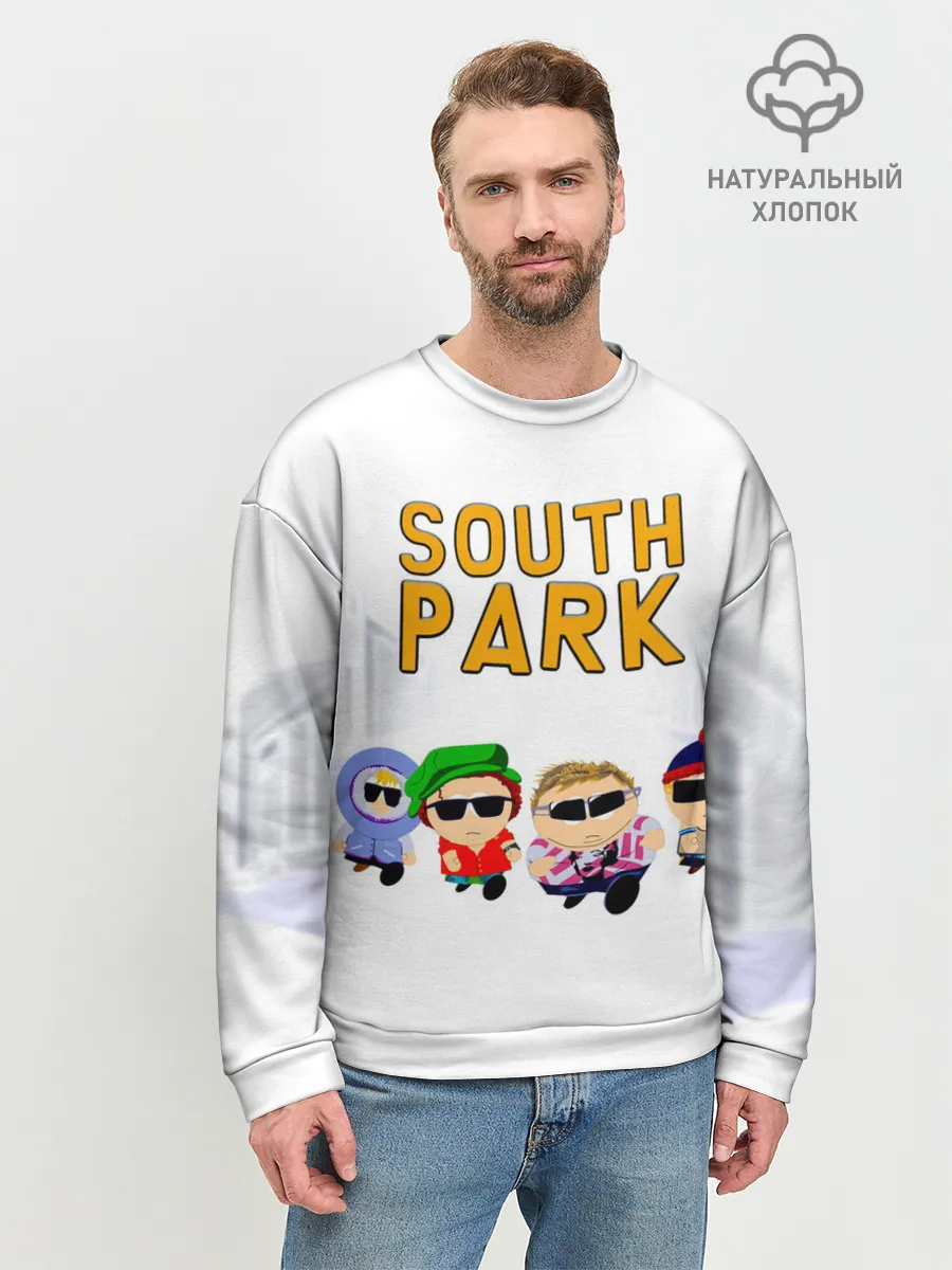 Мужской свитшот базовый / Метросексуалы Южного Парка