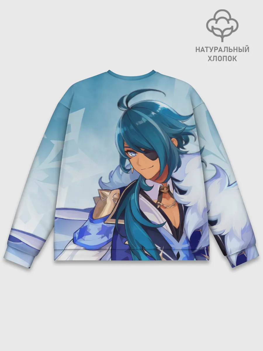 Мужской свитшот базовый / Геншин импакт: Кэйа
