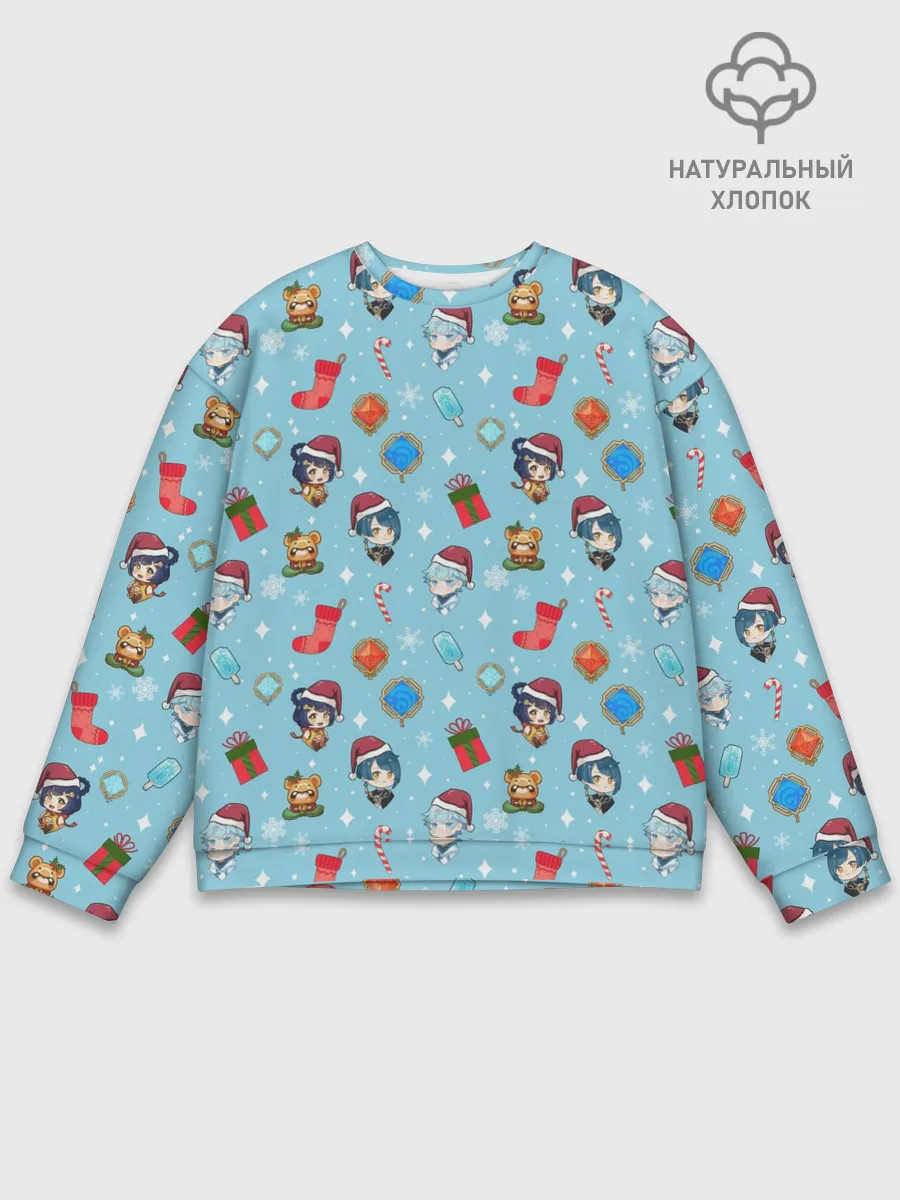 Мужской свитшот базовый / GI Christmas Pattern