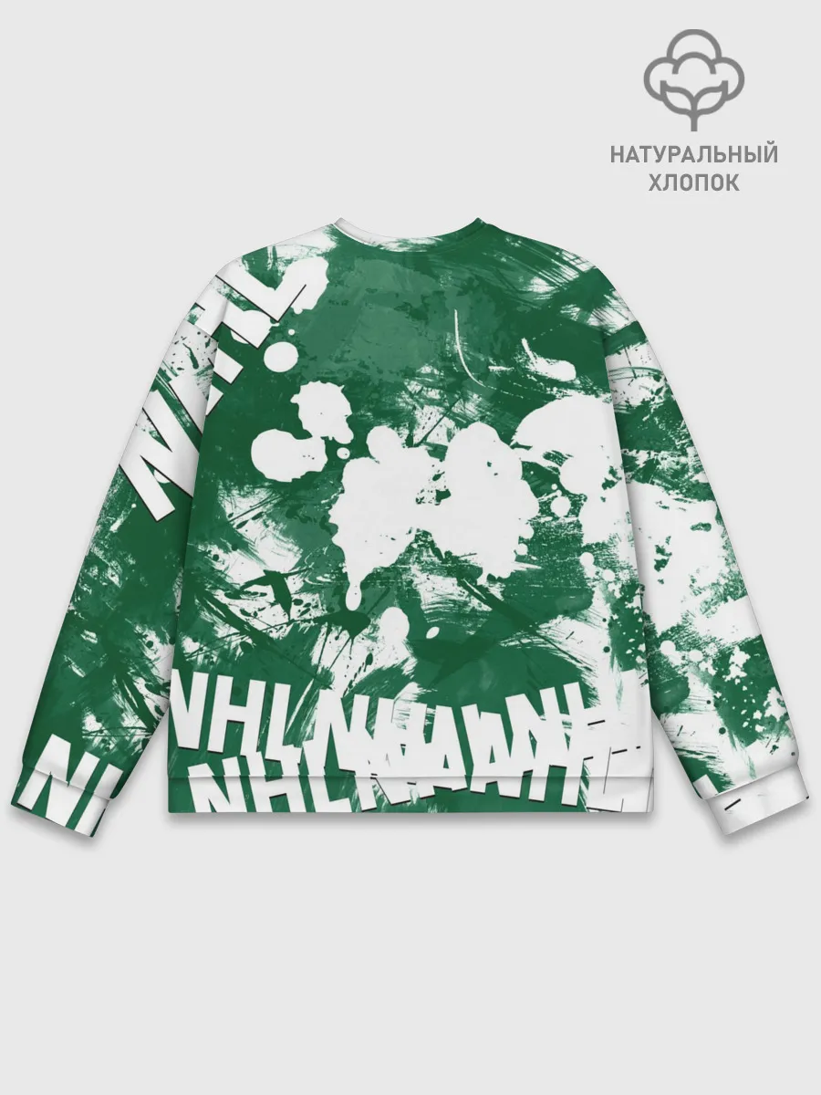 Мужской свитшот базовый / Minnesota Wild, Миннесота Уайлд