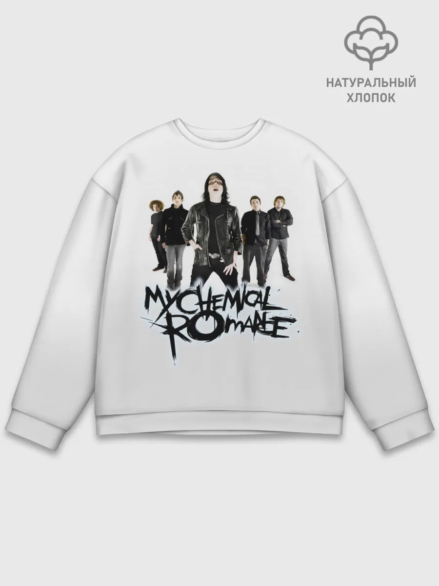 Мужской свитшот базовый / Участники группы My Chemical Romance
