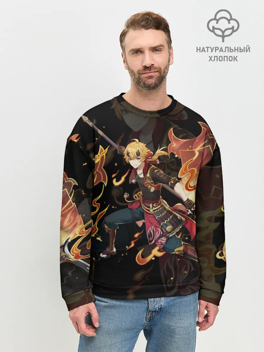 Мужской свитшот базовый / ТОМА | THOMA | ИНАДЗУМА