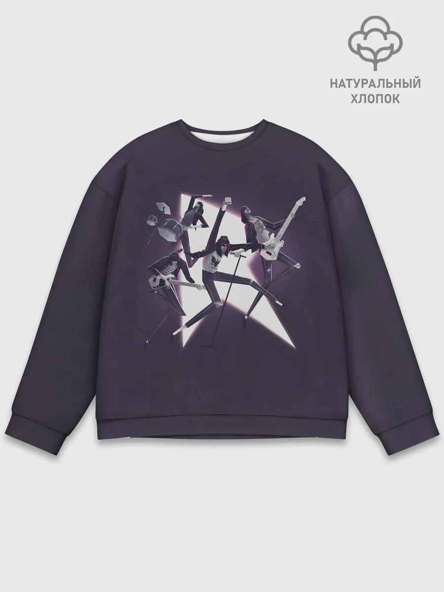 Мужской свитшот базовый / Punk stars