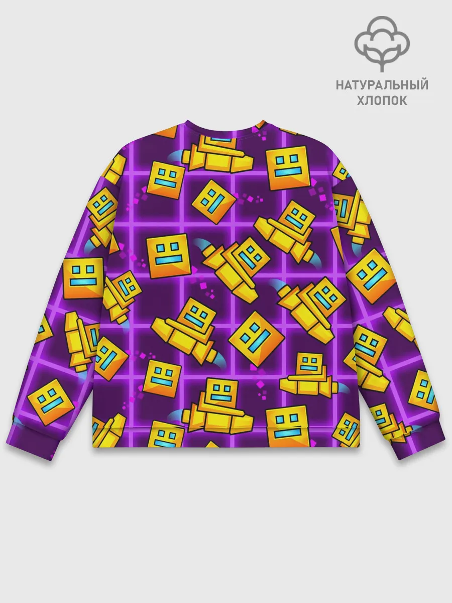 Мужской свитшот базовый / GEOMETRY DASH SPACE