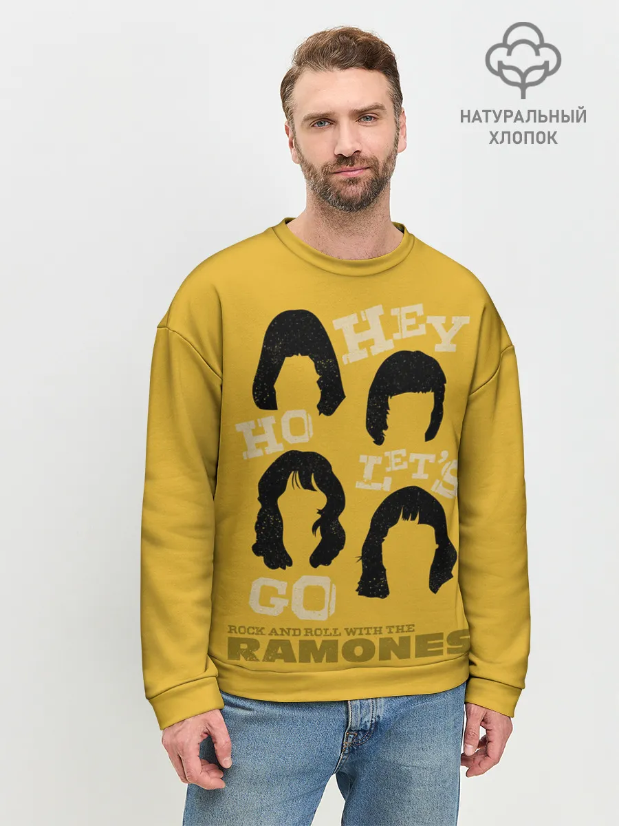 Мужской свитшот базовый / Hey Ho Lets Gog