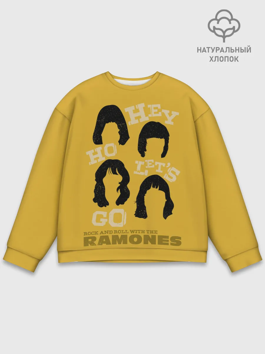 Мужской свитшот базовый / Hey Ho Lets Gog