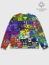 Мужской свитшот базовый / GEOMETRY DASH ВСЕ СКИНЫ