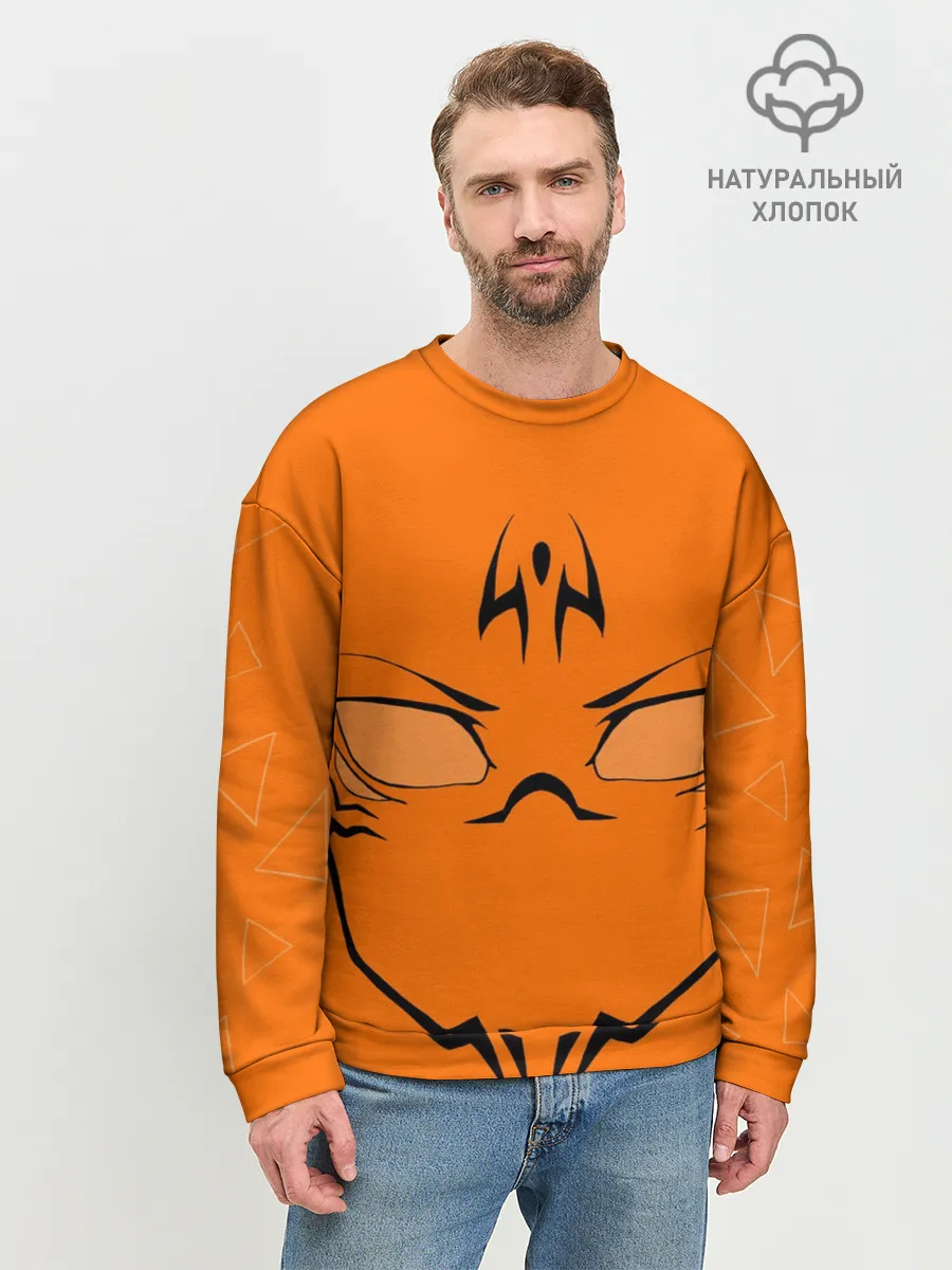 Мужской свитшот базовый / Двуликий Сукуна