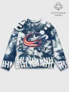 Мужской свитшот базовый / Коламбус Блю Джекетс, Columbus Blue Jackets