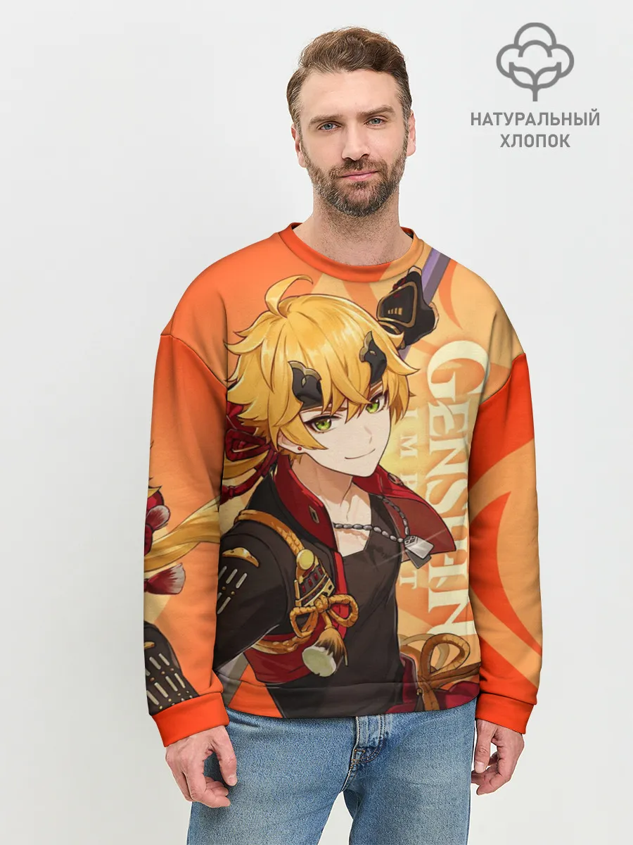 Мужской свитшот базовый / Genshin Impact, Тома
