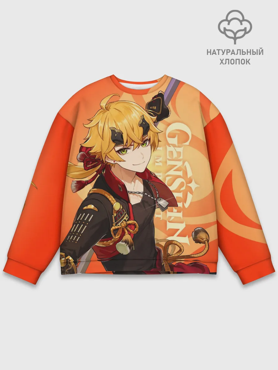 Мужской свитшот базовый / Genshin Impact, Тома