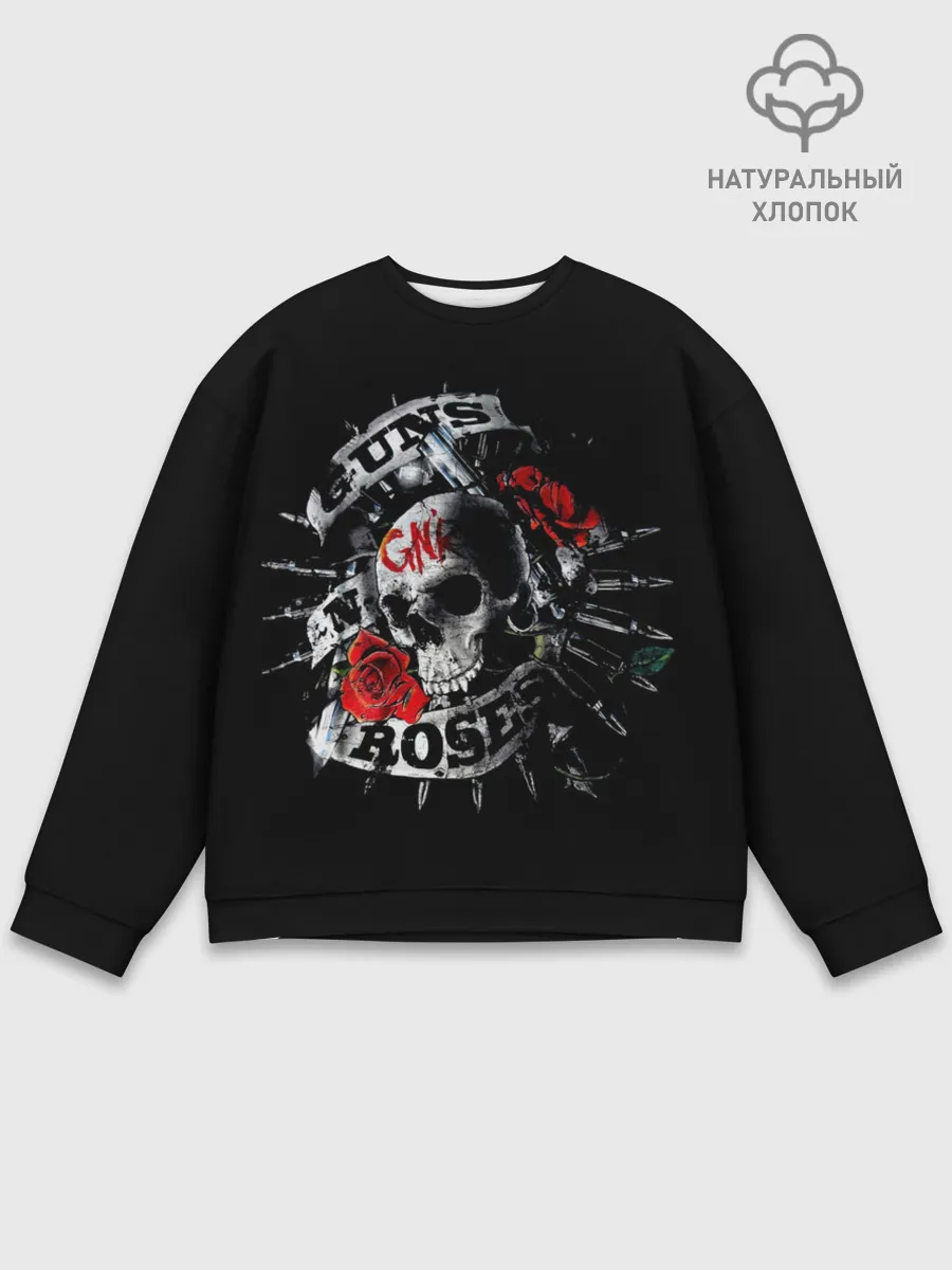 Мужской свитшот базовый / Ганз энд роузес