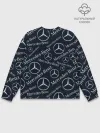 Мужской свитшот базовый / MERCEDES-BENZ / МЕРСЕДЕС-БЕНЗ / УЗОР
