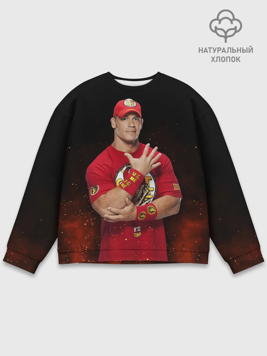 Мужской свитшот базовый / Rise above hate