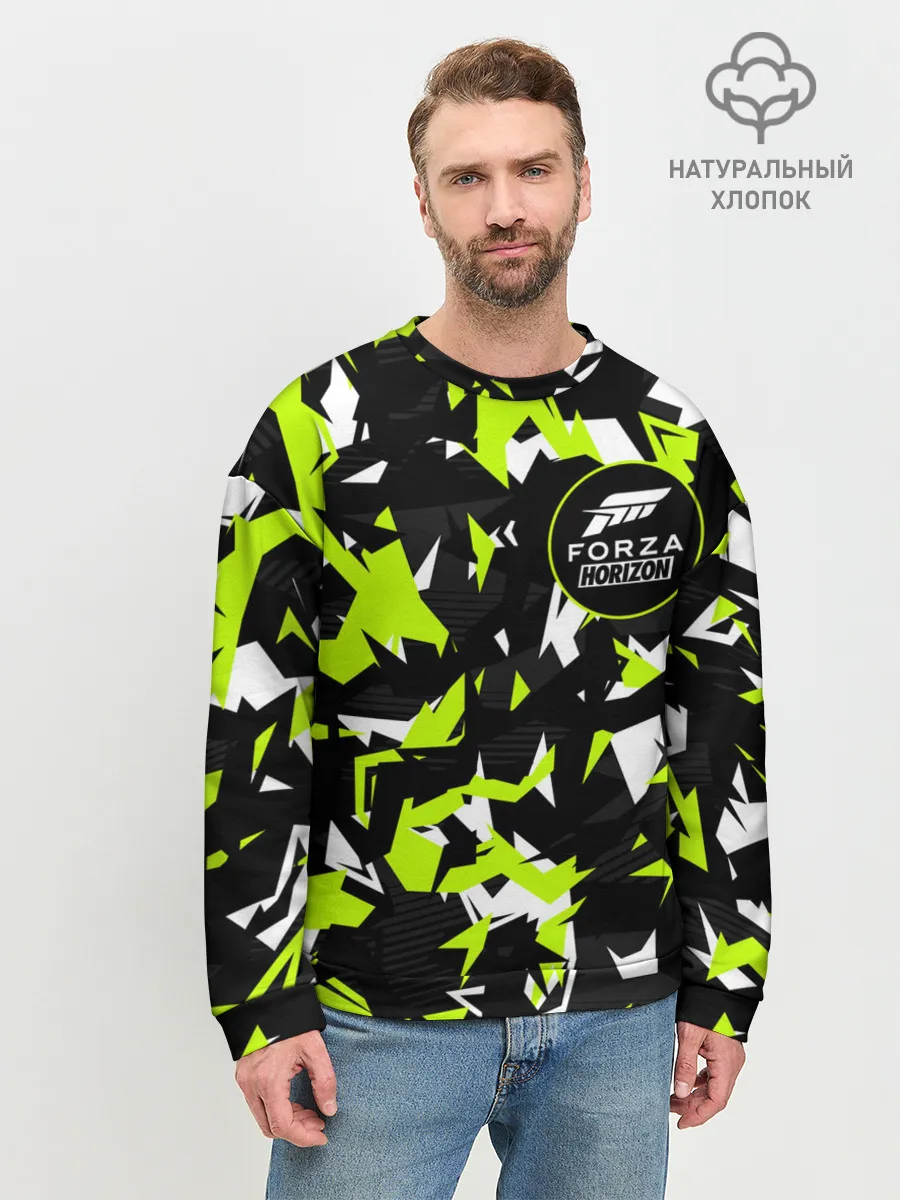 Мужской свитшот базовый / FORZA HORIZON | ФОРЗА ХОРАЙЗЕН
