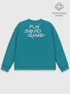 Мужской свитшот базовый / Keep calm and play squid game