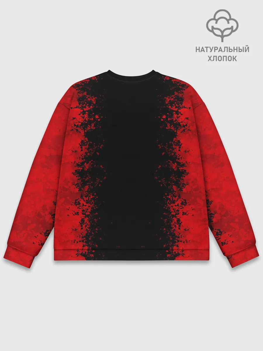 Мужской свитшот базовый / Rainbow Six Siege: Опасно для жизни.