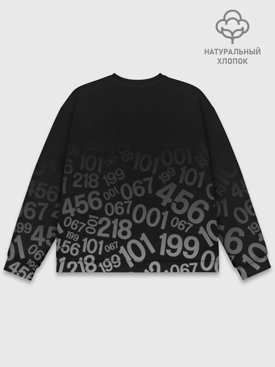 Мужской свитшот базовый / ИГРА В КАЛЬМАРА / КУКЛА / DOLL