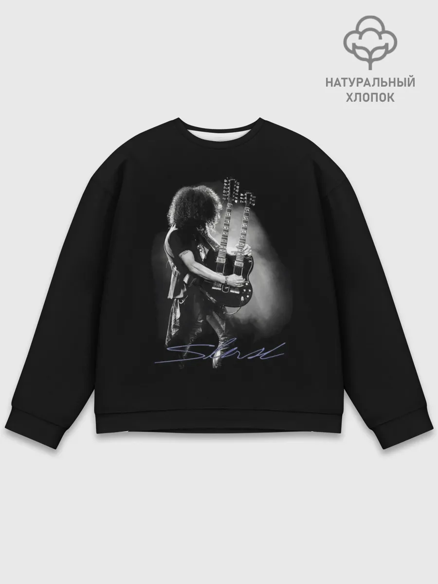 Мужской свитшот базовый / Слэш