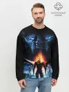 Мужской свитшот базовый / MASS EFFECT N7 КАПИТАН ШЕПАРД