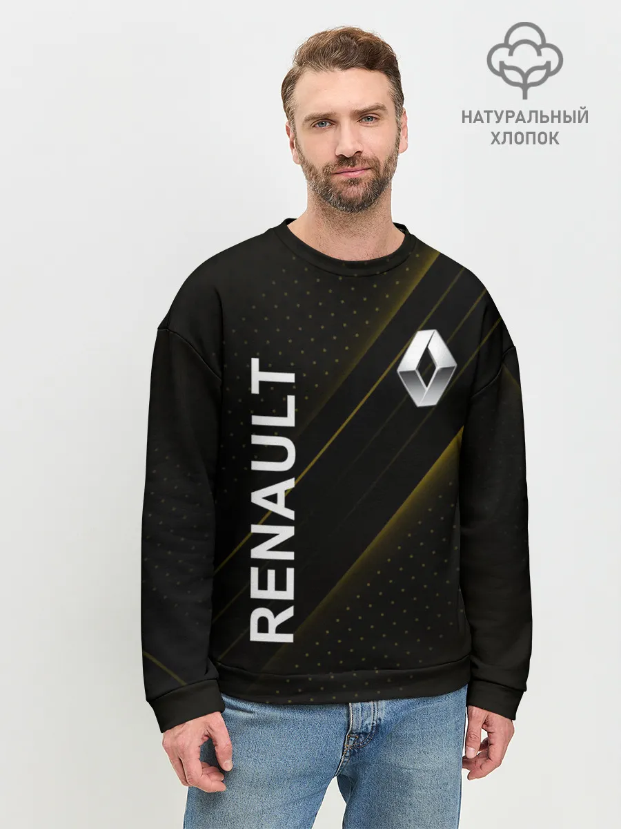 Мужской свитшот базовый / Рено, авто