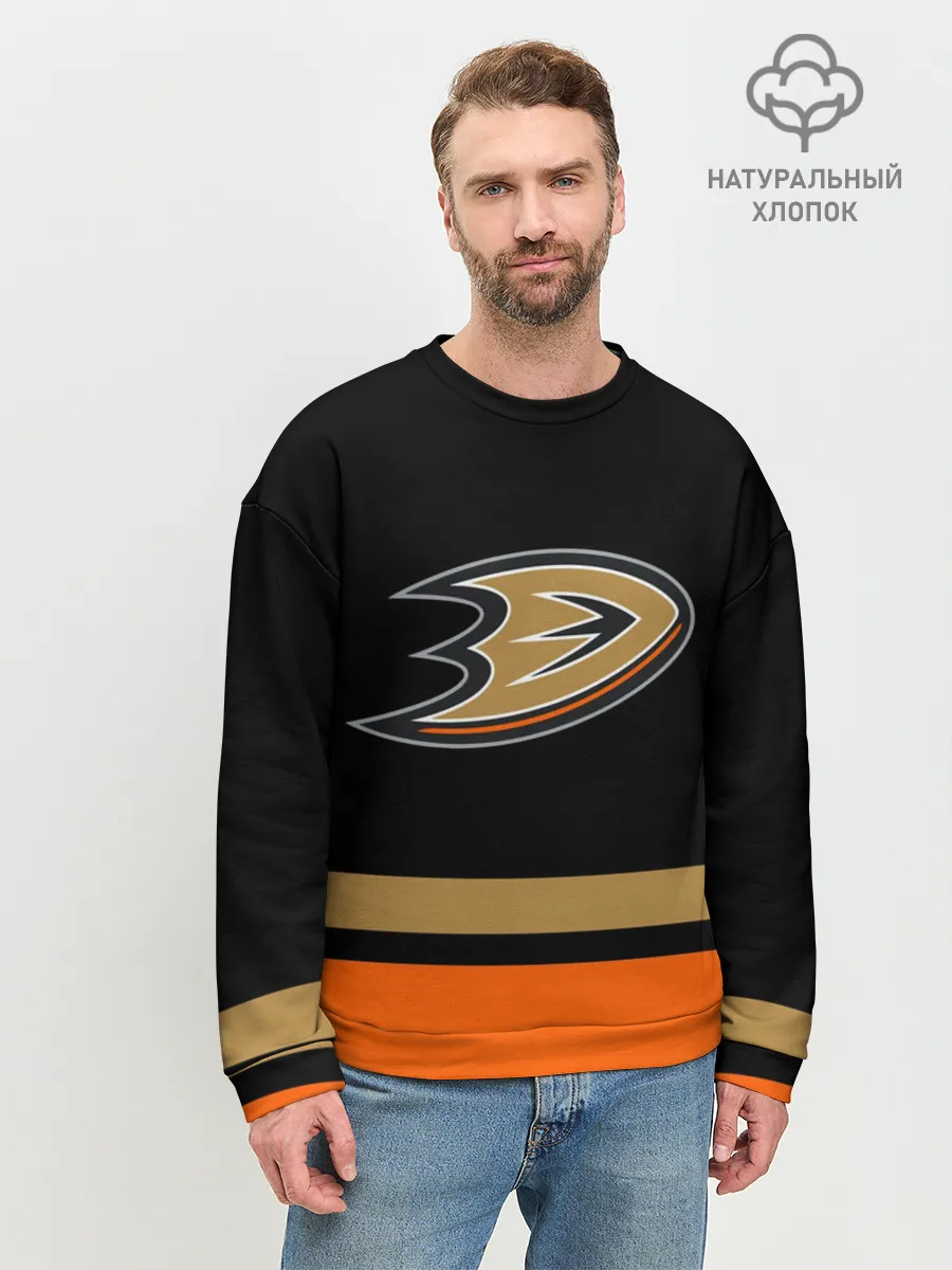 Мужской свитшот базовый / Anaheim Ducks | Анахайм Дакс