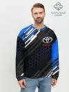 Мужской свитшот базовый / TOYOTA SPORT / ЛИНИИ / LINES