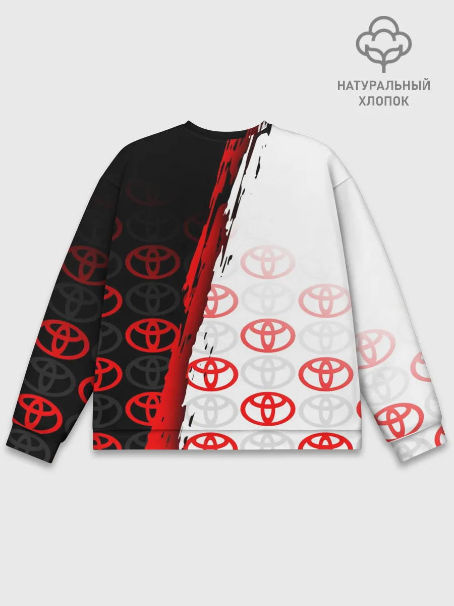 Мужской свитшот базовый / TOYOTA SPORT / GRUNGE / ГРАНЖ