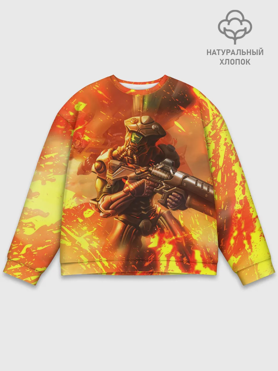 Мужской свитшот базовый / Doom ART