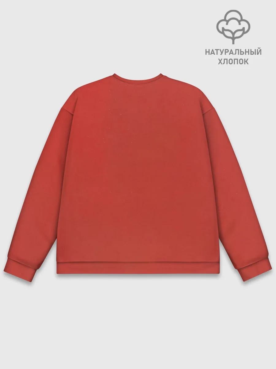 Мужской свитшот базовый / Желания сбываются