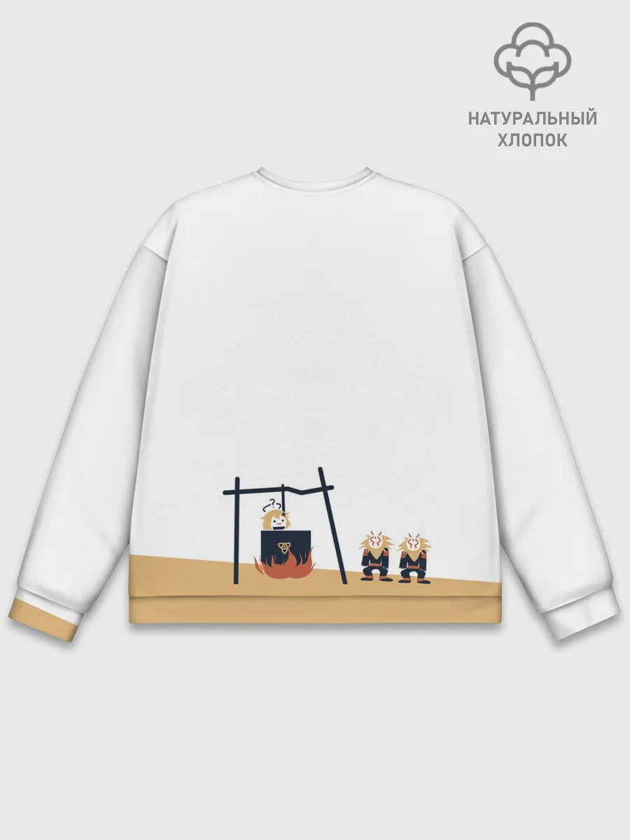 Мужской свитшот базовый / ПАЙМОН И ХИЛИЧУРЛЫ