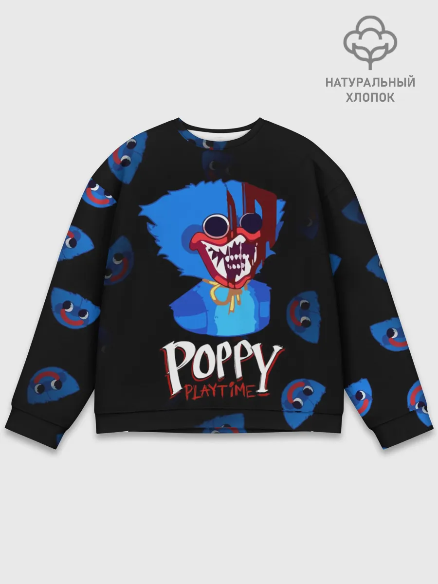 Мужской свитшот базовый / Huggy Wuggy PP