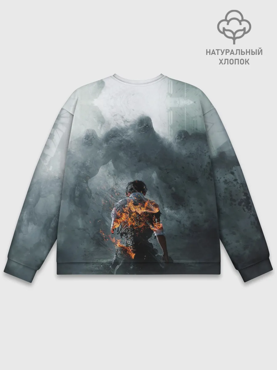 Мужской свитшот базовый / Hellbound или Зов Ада