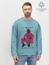Мужской свитшот базовый / ИГРА В КАЛЬМАРА DO YOU WANT TO PLAY A GAME?