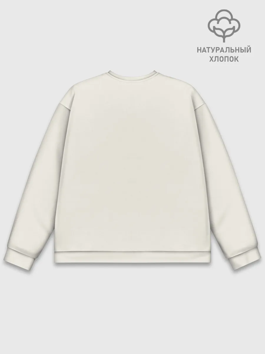 Мужской свитшот базовый / Группа Led Zeppelin арт