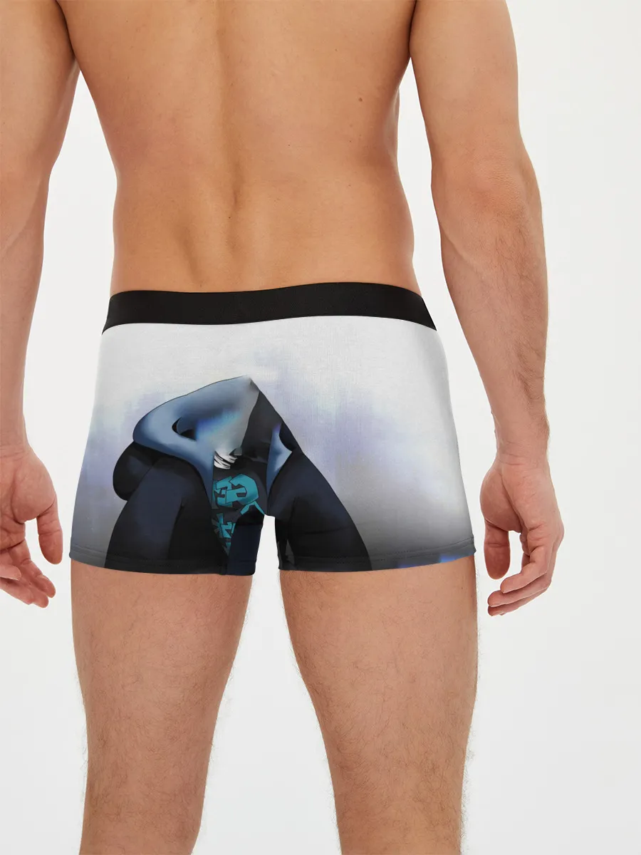 Мужские трусы боксеры / Скелет